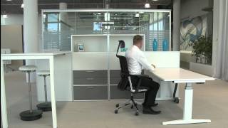 Ergonomie  Bürostuhl einstellen  Haworth [upl. by Attenrad]