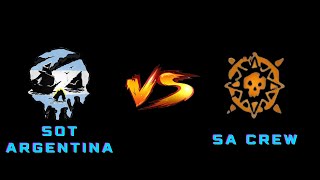 RG Sea of Thieves SOT Argentina vs SA Crew 060724 [upl. by Ahsikam302]