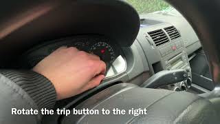 How to reset Service interval lamp  clear maintenance lamp VW Polo 4 9N3 DIY [upl. by Zaremski]