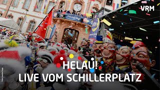 Relive Der närrische Countdown vom Schillerplatz [upl. by Enicar]