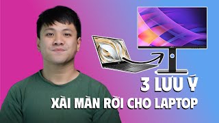 3 LÆ¯U Ã khi xÃ i MÃ€N HÃŒNH Rá»œI cho LAPTOP [upl. by Min]