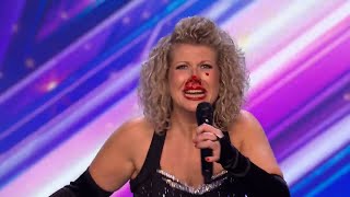 Act Goes Wrong On BGT 2022 Shorts [upl. by Treacy]