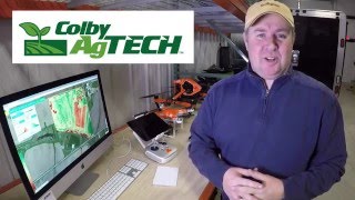 Practical farm drone use 2016 Colby AgTech Sam Meeker DroneDeploy FlyingAg DJI [upl. by Aileduab]