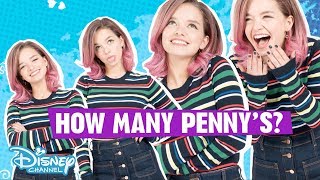 Penny on MARS  Challenge  Count the Pennys 😂  Disney Channel UK [upl. by Aehsa]