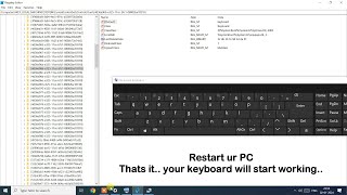 keyboard not working No need to install or uninstall driversjust do this [upl. by Sivehc]