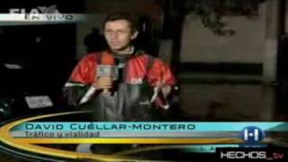 Reportero TV Azteca al agua [upl. by Trubow687]