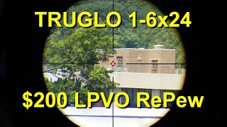 TRUGLO Tactical SCP TAC 16x24 IR SPC  LPVO  First Person POV [upl. by Adrahc903]