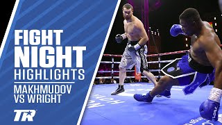 Arslanbek Makhmudov Knockouts out Wright in 70 Seconds  FIGHT HIGHLIGHTS [upl. by Pirbhai664]