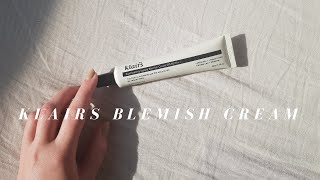 Klairs Illuminating Supple Blemish Cream Review amp swatch [upl. by Giliane577]