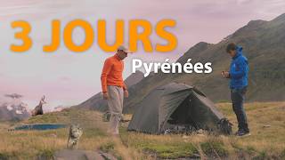 3 Jours de Bivouac dans les Pyrénées 27km⛺ [upl. by Ibmat]