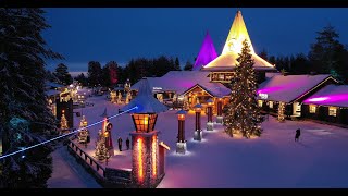 Lapland tourism in Finland Visit Finnish Lapland Rovaniemi Kemi Levi Ylläs Travel video Santa Claus [upl. by Aifoz938]