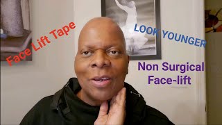 FACELIFT TAPE non invasive face lift Episode 95 [upl. by Ardnat962]