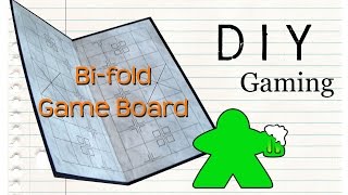 DIY Gaming  How to Make a Bifold Gameboard [upl. by Geffner867]