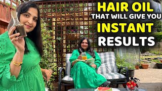 Best Hair Oil to Stop Hair Loss ReGrow Hair  My Hair care routine  Long amp Thick Hair Haircare [upl. by Tobe]