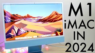 M1 iMac In 2024 Still Worth Buying Review [upl. by Llenod]