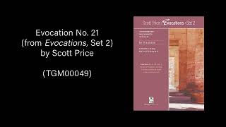 Evocation No 21 from Evocations Set 2 by Scott Price TGM00049 [upl. by Eirhtug]