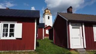 Gammelstad UNESCO World Heritage site Luleå Sweden Lapland Gammelstads kyrkstad Church town [upl. by Navannod]