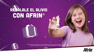 Afrin® No Drip Niños destapa su nariz en segundos​ [upl. by Aloap65]