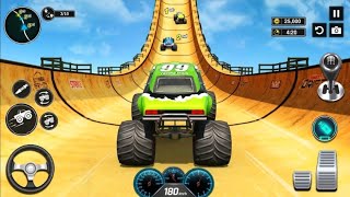 Monster Truck Stand Racing Game – Android Gameplay [upl. by Delcina]