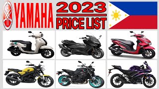 Yamaha Motorcycle Price List In Philippines 2023 [upl. by Assenav626]