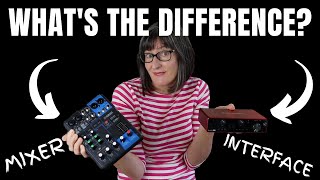 Audio Interface vs Mixer  What is the Difference [upl. by Cadmann]