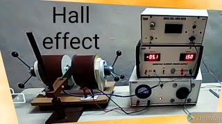 Hall effect experiment hindi [upl. by Sairahcaz]