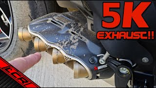 Ducati V4 Diavel  Full Akrapovic Exhaust Tested [upl. by Ackerley303]