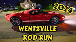 Wentzville Rod Run 2024  Even Bigger And Better [upl. by Maxma837]