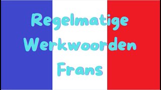 regelmatige werkwoorden voornaamwoorden Frans [upl. by Bibbie]