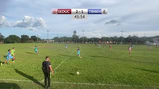 ESTADUAL SUB15 SEDUC VS CORUMBAENSE [upl. by Noillimaxam]