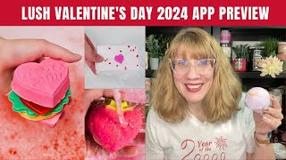 LUSH Valentines Day 2024 App Preview [upl. by Aihsele156]