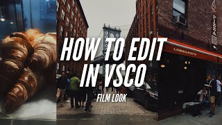 How I ShootEdit in VSCO Film Look [upl. by Blondy]