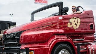 Dikke wagens met oa de gruwelijke Scania Chimera op het Truckstar Festival 2018 [upl. by Jessamyn]