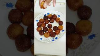 Kalo jam misti food sweet semolinasweet gulabjamun dessert recipe viralshort ytshorts [upl. by Moreland]