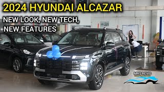 2024 Hyundai Alcazar Facelift OnRoad Price List Milage New Features [upl. by Anauqed107]