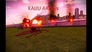 First time playing Kaiju Arisen Im really bad  Roblox Kaiju Arisen [upl. by Dnilasor949]