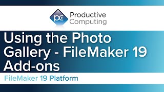 Using the Photo Gallery in Claris FileMaker  FileMaker Addons [upl. by Lenrow654]