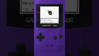 What GASTLY is evolving pokemon evolvingpokemon gastly haunter gengar gameboy [upl. by Siuqcram]