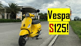 Vespa S125  Full Detailed review  Ride experience  Personal Feedback and Recommendation [upl. by Brackely]