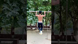 Pull up workout youtubeshorts attitude motivation [upl. by Acirej]