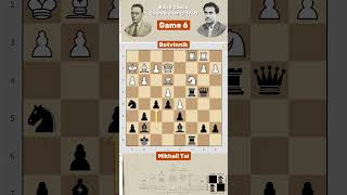 Botvinnik vsTal 1960 game 6 part 2 worldchesschampionship chess [upl. by Lamoree928]