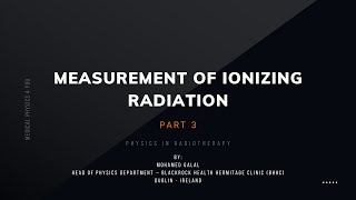 03c Measurement of Ionizing Radiation relation between KERMA and Absorbed dose [upl. by Yerggoeg]