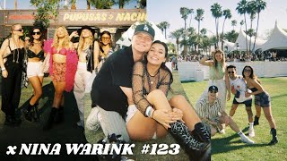 EERSTE KEER COACHELLA 123  NINA WARINK [upl. by Llerdnam]