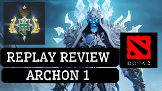 Lich Support Archon 1  Replay Review [upl. by Noiemad452]