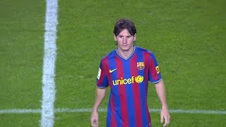 Messi vs Atletico Madrid Home 200910 English Commentary HD 1080i [upl. by Lodge]