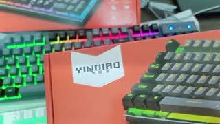 K500 Mechanical Hand Keyboard [upl. by Egrog]