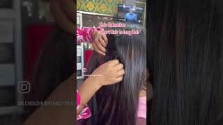 Hair Extension Short Hair to long hair  callus8638079398 rchoudhury Ulubari Guwahati [upl. by Coppock]