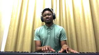 quotTu es Emmanuel Mon Amiquot by Dena Mwana  Piano Instrumental Cover [upl. by Aynosal]