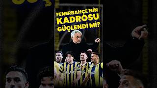 Fenerbahçenin kadrosu güçlendi mi [upl. by Ahsita]