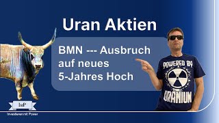 Outperformer im Uran Sektor steigt auf neues 5Jahres Hoch  Bannerman Energy [upl. by Rocker]